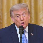 President Donald Trump addresses the nation from the East Room of the White House on July 16, 2026, in Washington, DC (Getty Images)